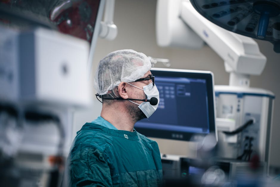 Sistem de chirurgie robotică în sala de operație
